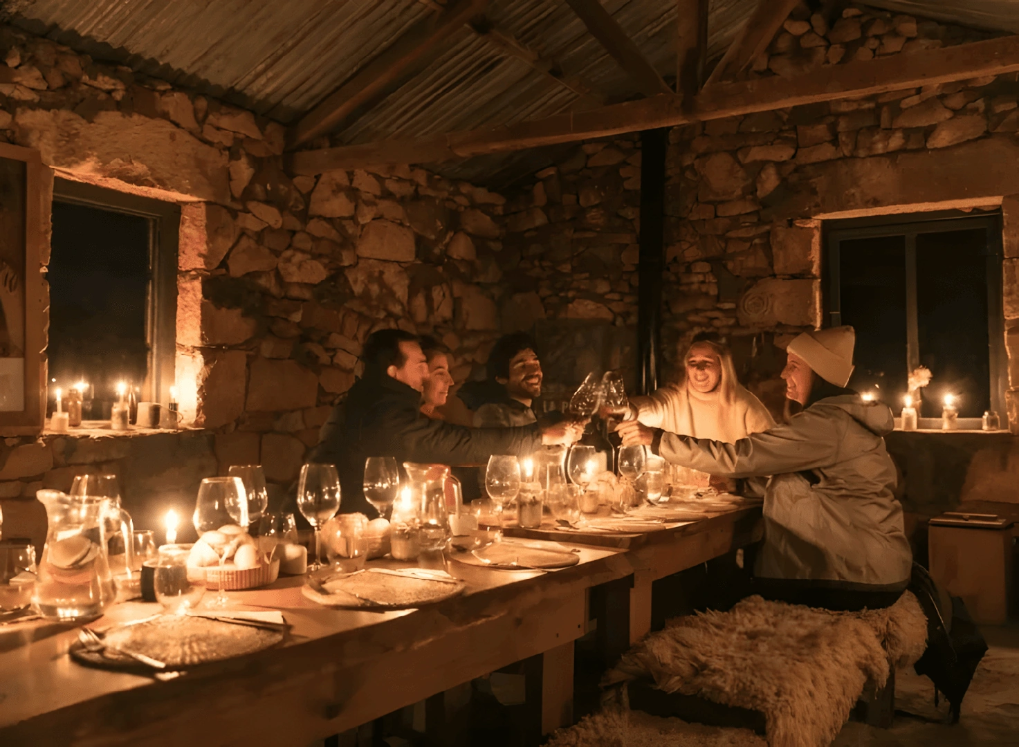 Hostería La Posta de los Toldos, alojamiento tipo hotel en Parque Patagonia